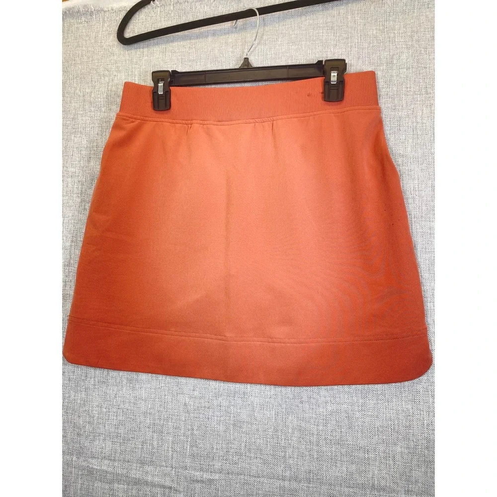 32 Degrees Cool Women‎ Orange Athletic Skort with Inner Shorts Size S